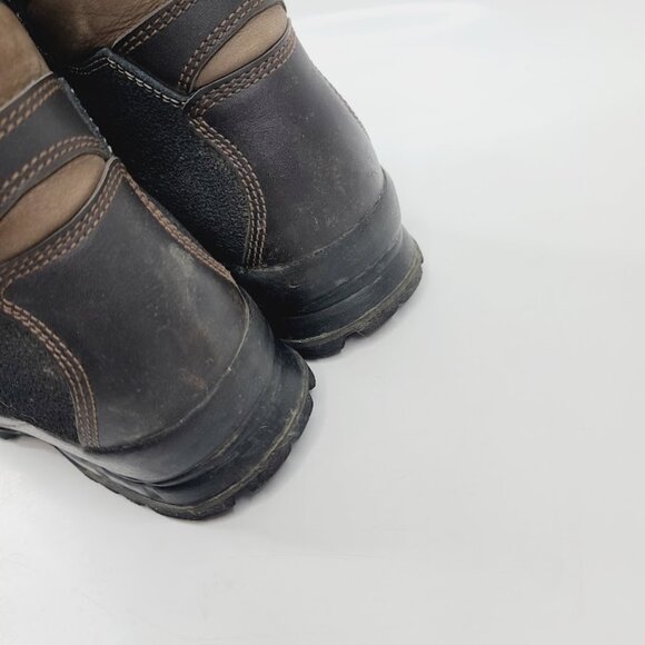 Hoofman Men's Brown Black 8'' Armor Pro Leather Vibram Ankle Hunting Boots Sz 7 - Picture 4 of 7